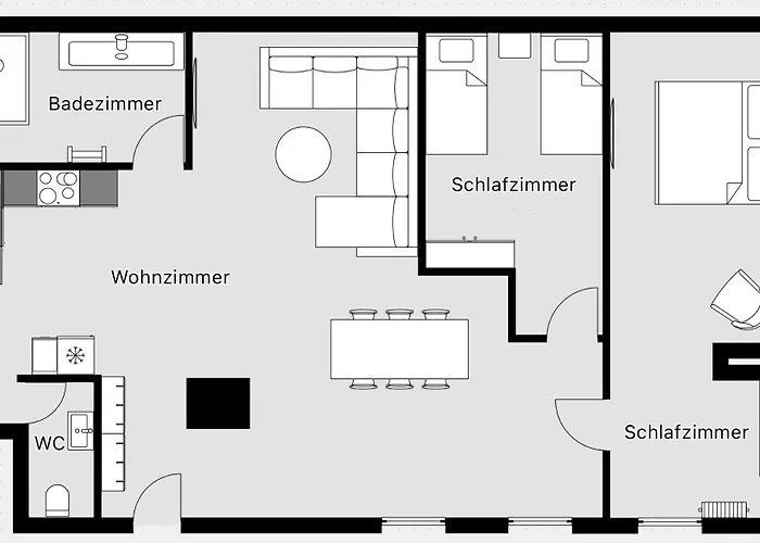 Einzigartiges Im Zentrum Von Appartement Neurenberg